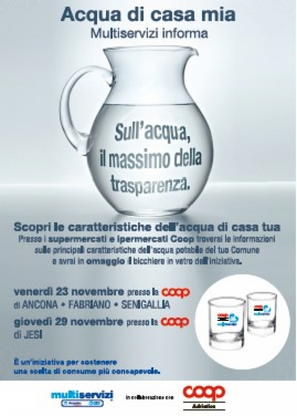 Acqua di casa mia