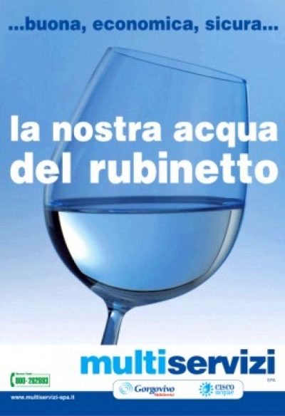 La nostra acqua del rubinetto